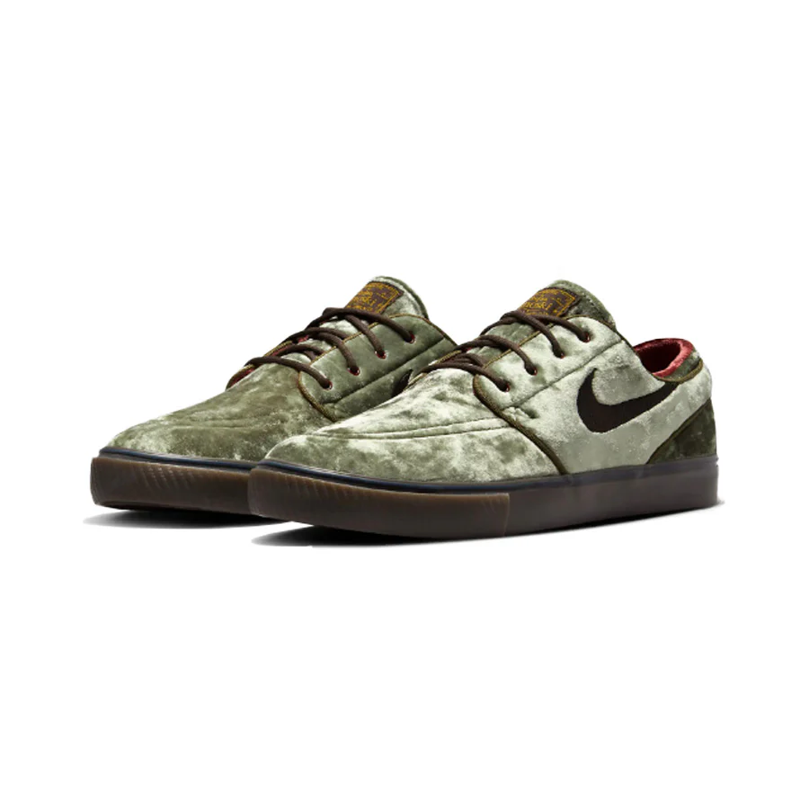 Nike SB Zoom Janoski OG+ SE - Medium Olive/Baroque Brown - Image 3