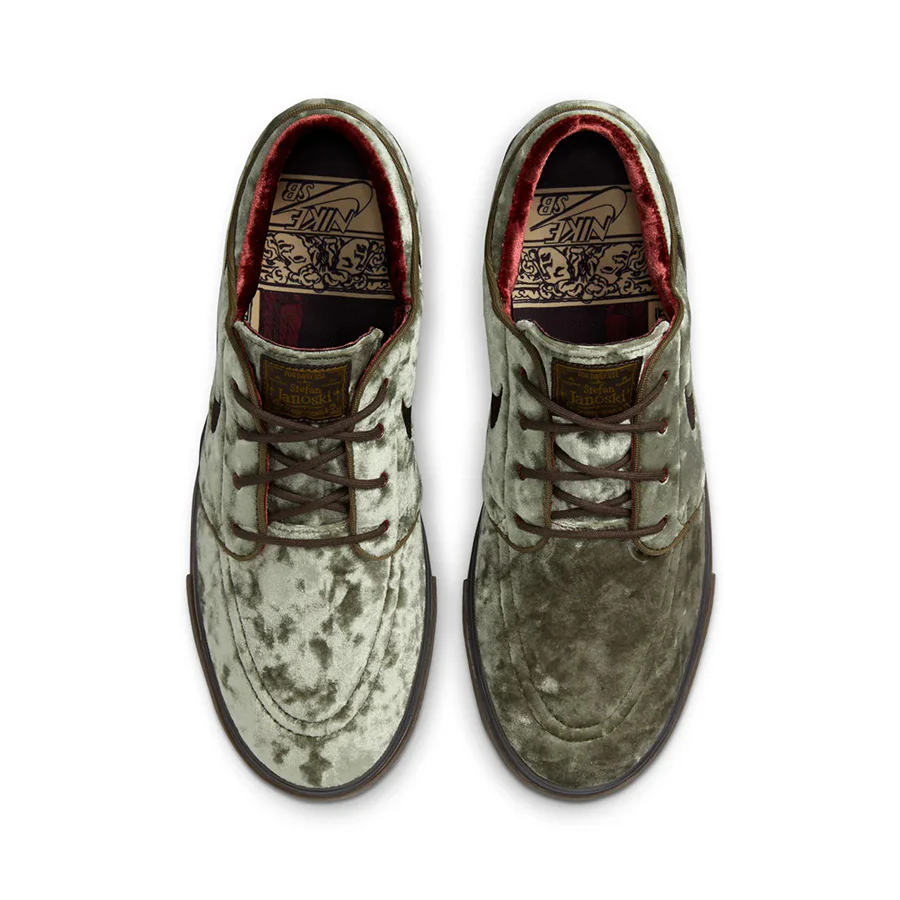 Nike SB Zoom Janoski OG+ SE - Medium Olive/Baroque Brown - Image 4