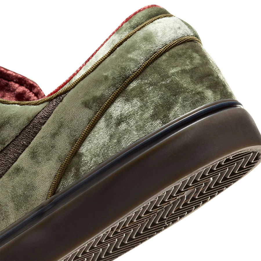 Nike SB Zoom Janoski OG+ SE - Medium Olive/Baroque Brown - Image 8