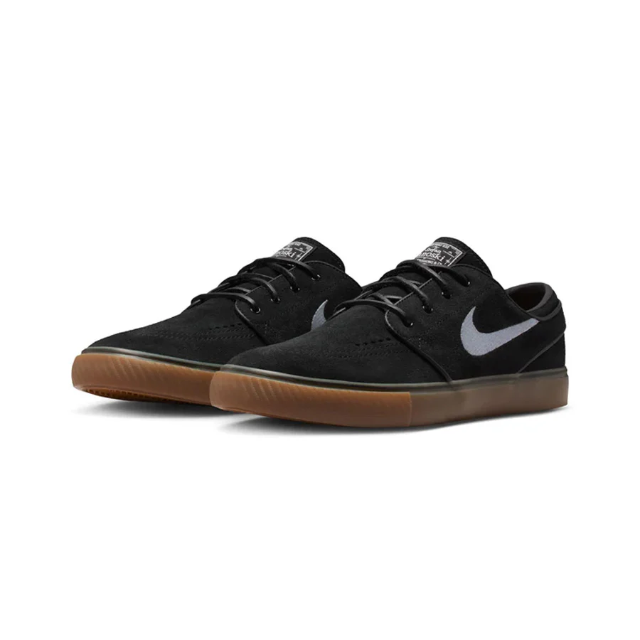 Nike SB Zoom Janoski OG+ Shoe Black/White-Black-Gum Light Brown - Image 2