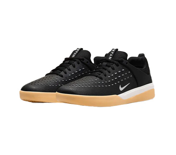 Nike SB Zoom Nyjah 3 - Black/White-Black-White - Image 2