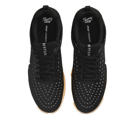 Nike SB Zoom Nyjah 3 - Black/White-Black-White - Image 3