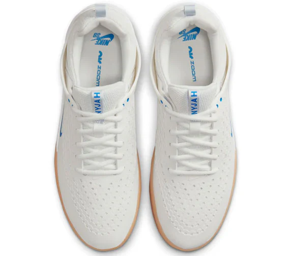Nike SB Zoom Nyjah 3 - Summit White/Photo Blue-Summit White - Image 3