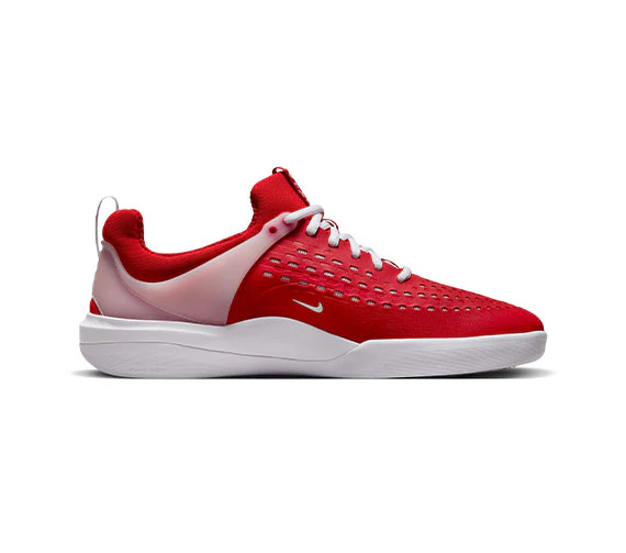 Nike SB Zoom Nyjah 3 - University Red/White-University Red - Image 2