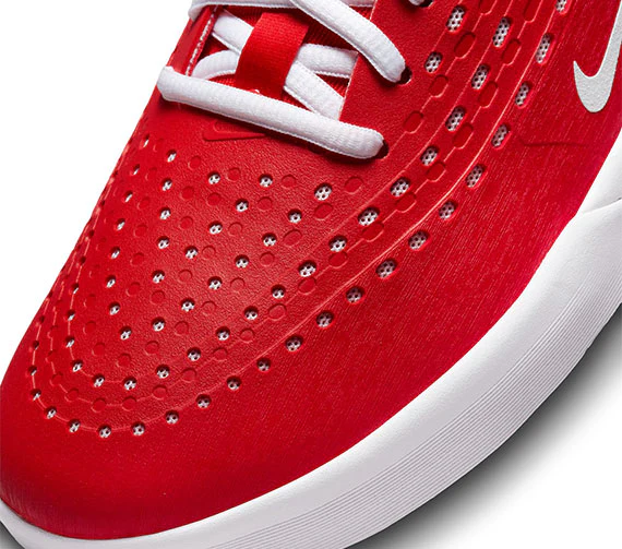 Nike SB Zoom Nyjah 3 - University Red/White-University Red - Image 7