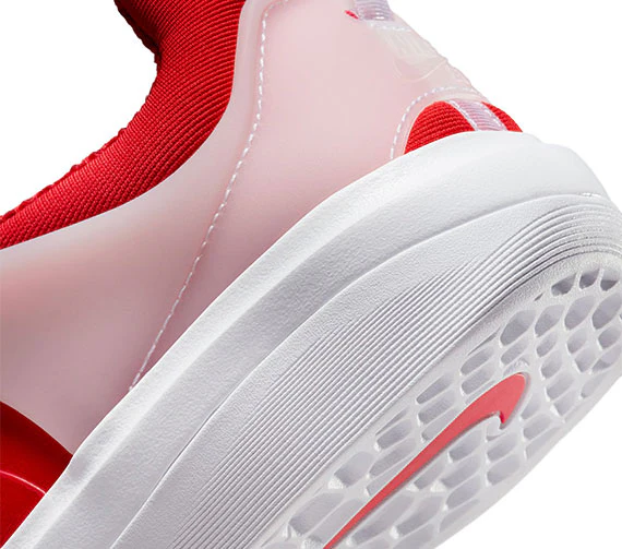 Nike SB Zoom Nyjah 3 - University Red/White-University Red - Image 8