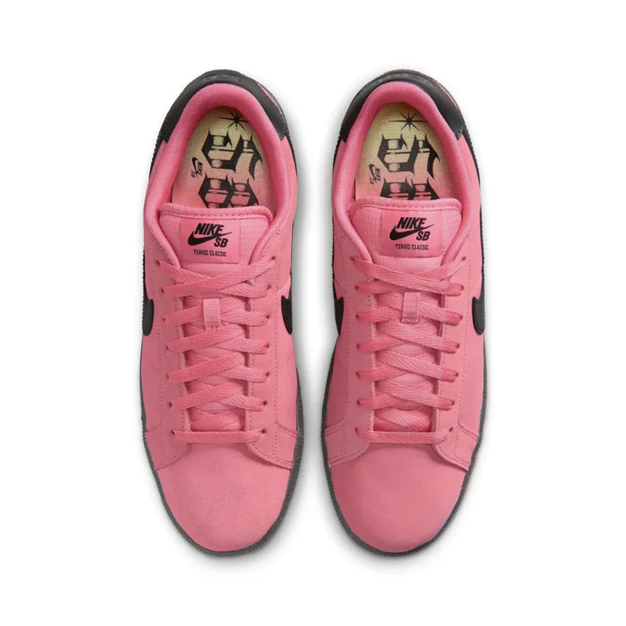 Nike Sb Zoom Tennis Classic QS Shoe Hyper Pink/Black - Image 4
