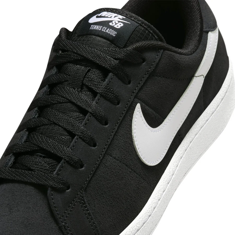 Nike Sb Zoom Tennis Classic Shoe Black/White-White - Image 3