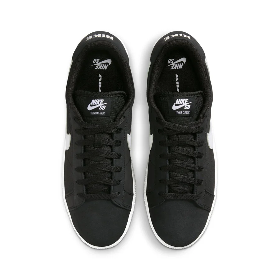 Nike Sb Zoom Tennis Classic Shoe Black/White-White - Image 6