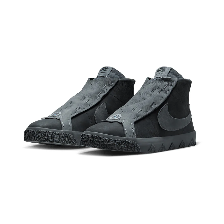 Nike Zoom Blazer Mid - Anthracite/Dk Smoke Grey - Image 3