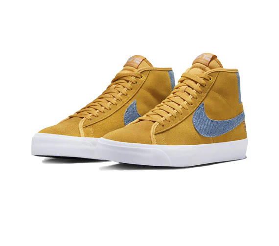 Nike Zoom Blazer Mid Pro GT - University Gold/Game Royal - Image 2