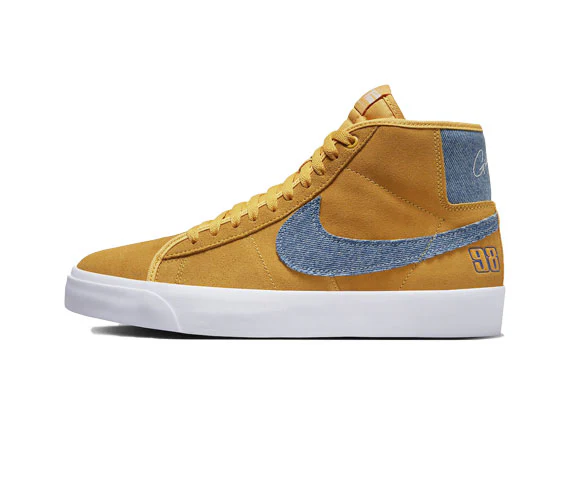Nike Zoom Blazer Mid Pro GT - University Gold/Game Royal - Image 3