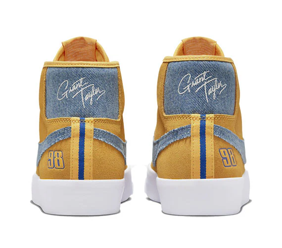 Nike Zoom Blazer Mid Pro GT - University Gold/Game Royal - Image 5