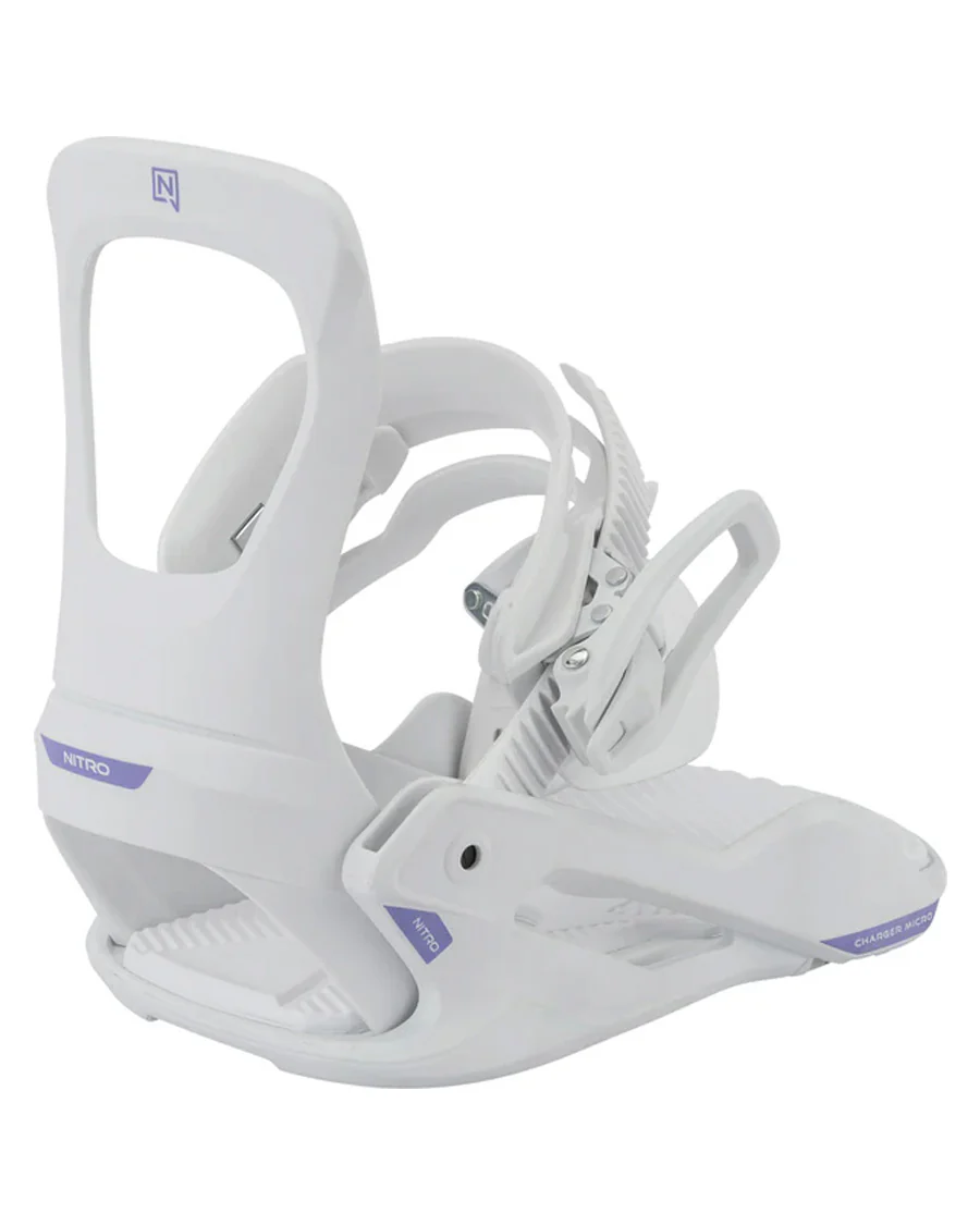 Nitro Kids' Charger Micro Binding White 2026