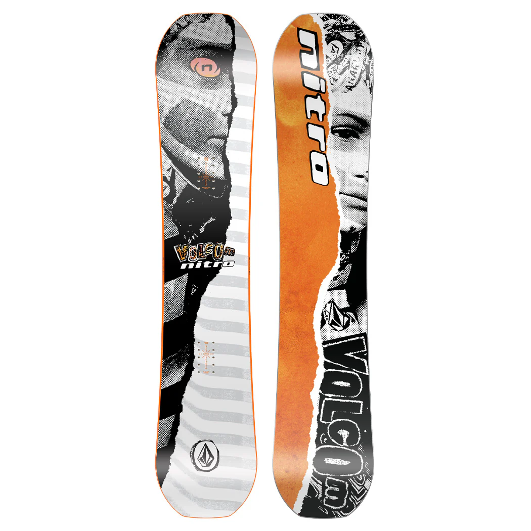 Nitro Kids' Ripper Youth X Volcom Snowboard 2026