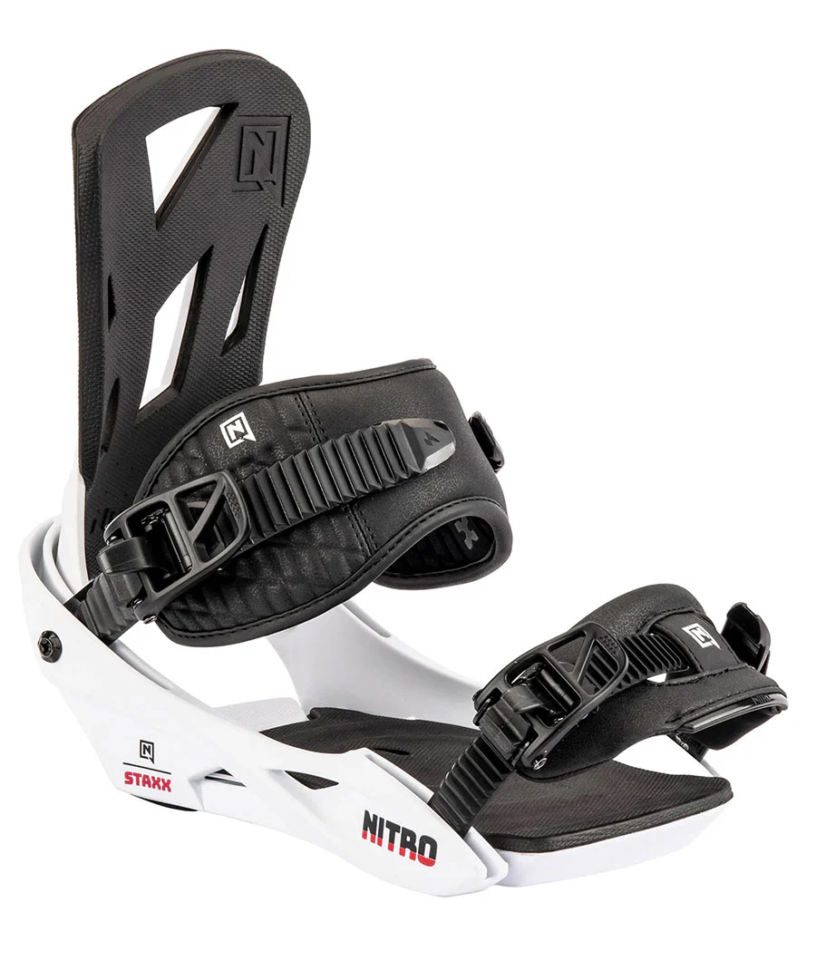 Nitro Men's Staxx Binding - White 2023 - Image 2