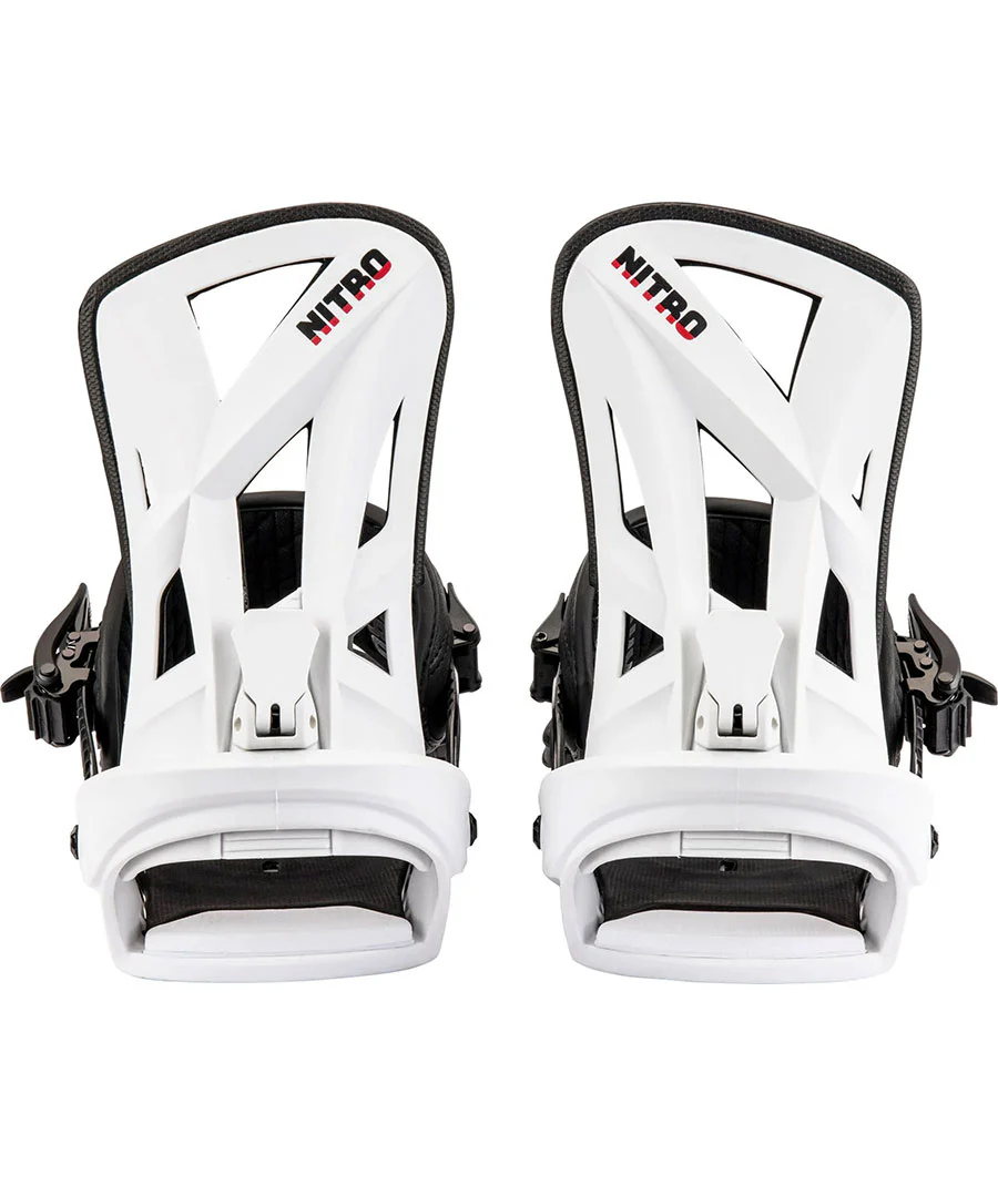 Nitro Men's Staxx Binding - White 2023 - Image 3