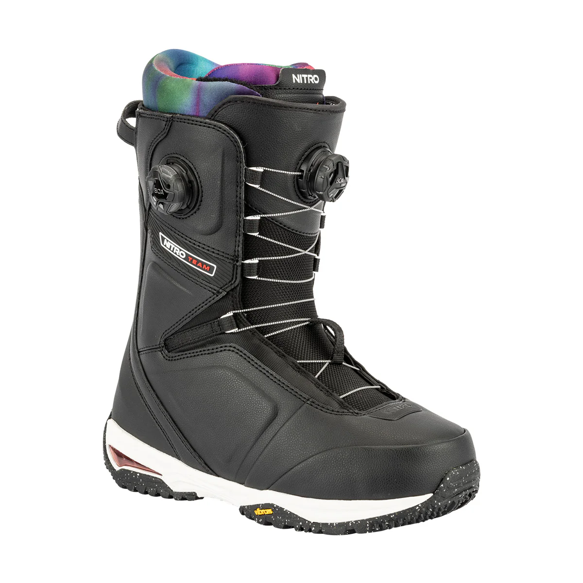 Nitro Men's Team Boa Boot Black-Tie Dye 2026