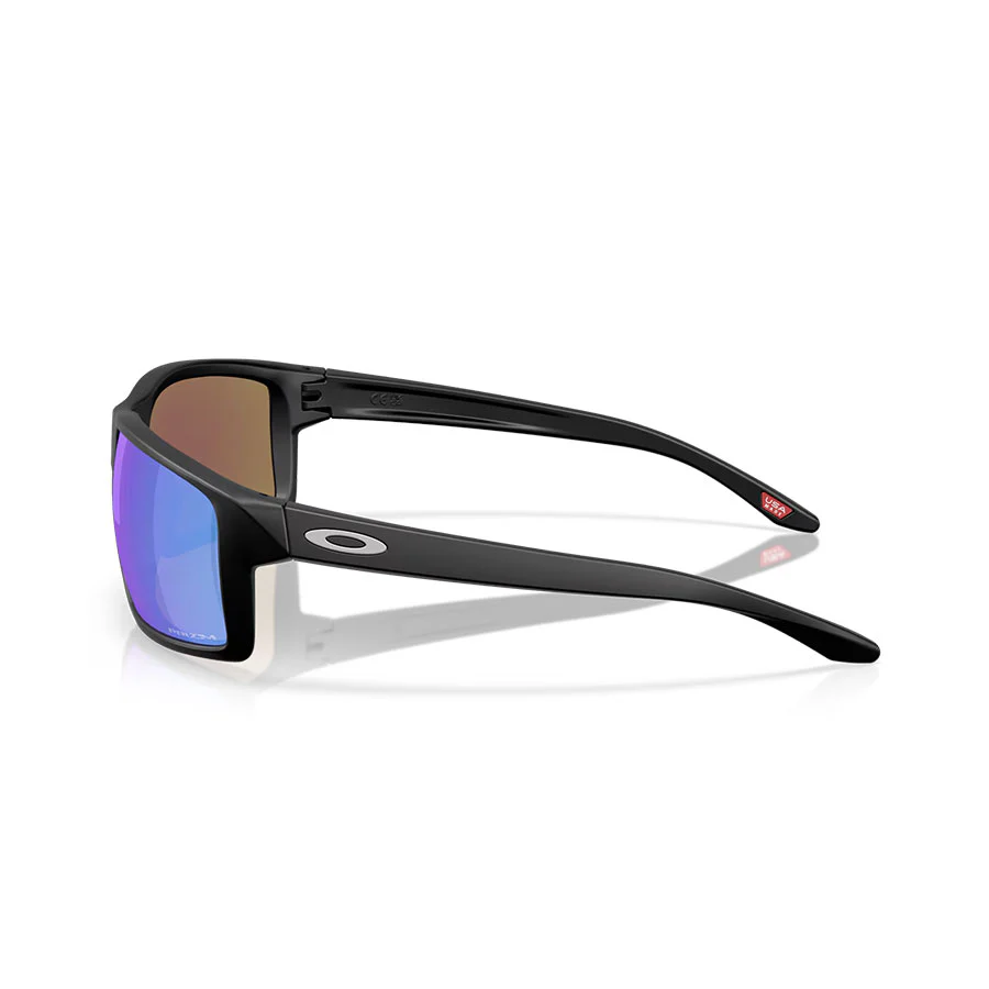 Oakley Gibston XL Sunglasses Matte Black/Prizm Sapphire - Image 2