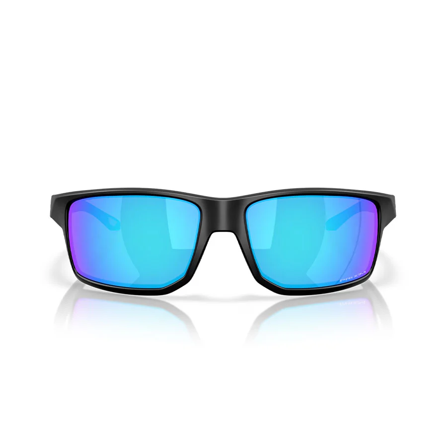 Oakley Gibston XL Sunglasses Matte Black/Prizm Sapphire - Image 3