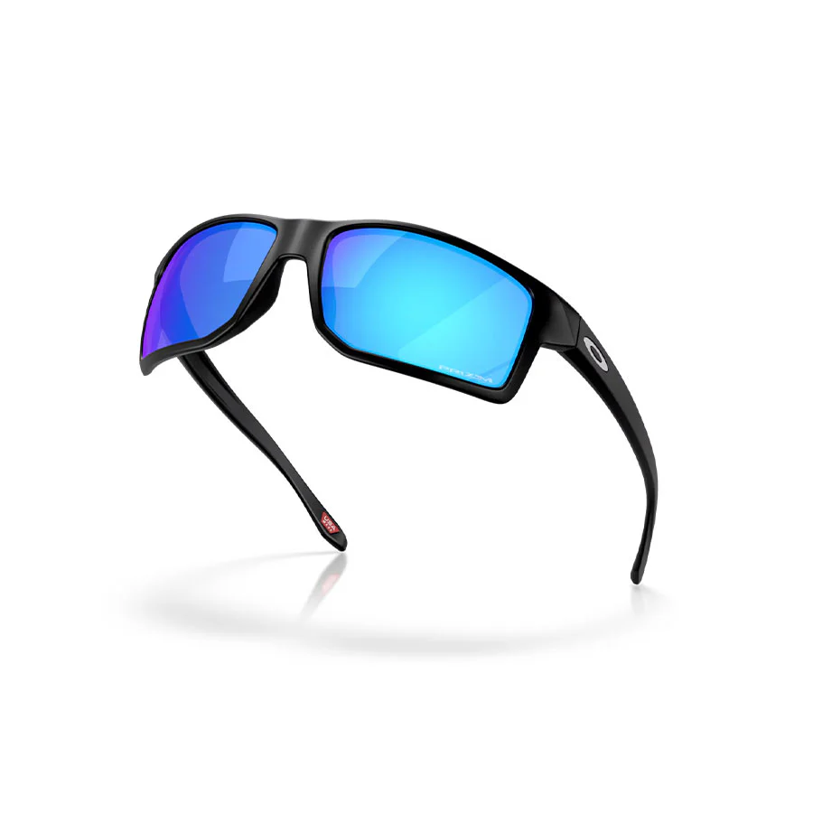 Oakley Gibston XL Sunglasses Matte Black/Prizm Sapphire - Image 4