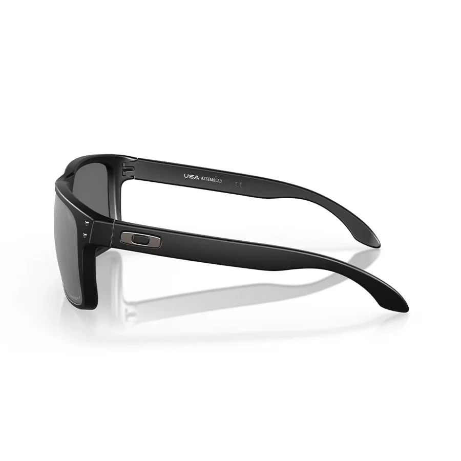 Oakley Holbrook XL Sunglasses Matte Black/PRIZM Black Iridium Polarized - Image 2