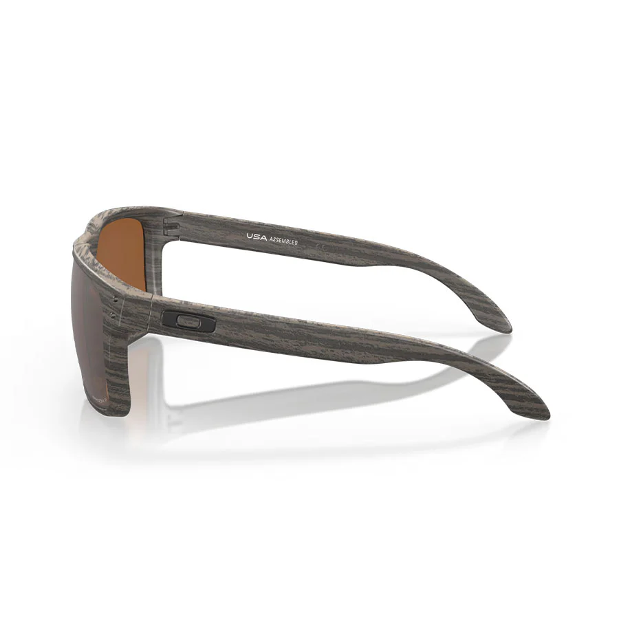 Oakley Holbrook XL Sunglasses Woodgrain/Prizm Tungsten Iridium Polarized - Image 2