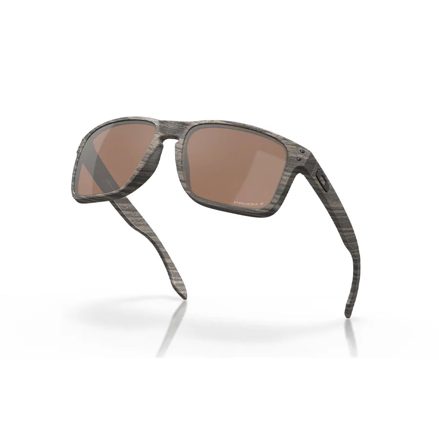 Oakley Holbrook XL Sunglasses Woodgrain/Prizm Tungsten Iridium Polarized - Image 4