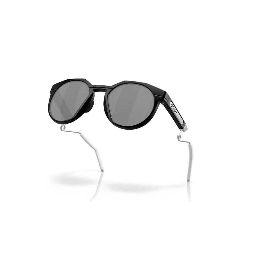 Oakley HSTN METAL Sunglasses Mattte Black/Prizm Black - Image 4