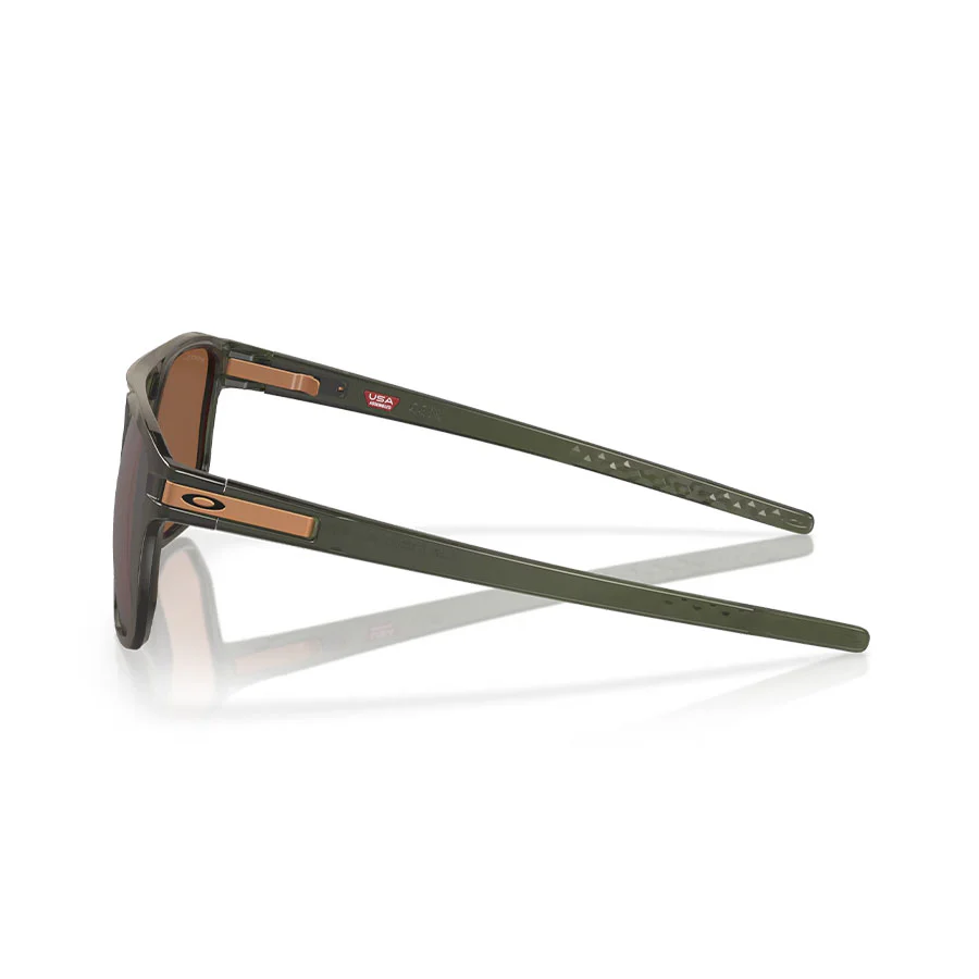 Oakley Latch Beta Sunglasses Olive Ink/PRIZM Tungsten Iridium - Image 2