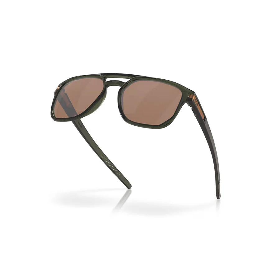 Oakley Latch Beta Sunglasses Olive Ink/PRIZM Tungsten Iridium - Image 4