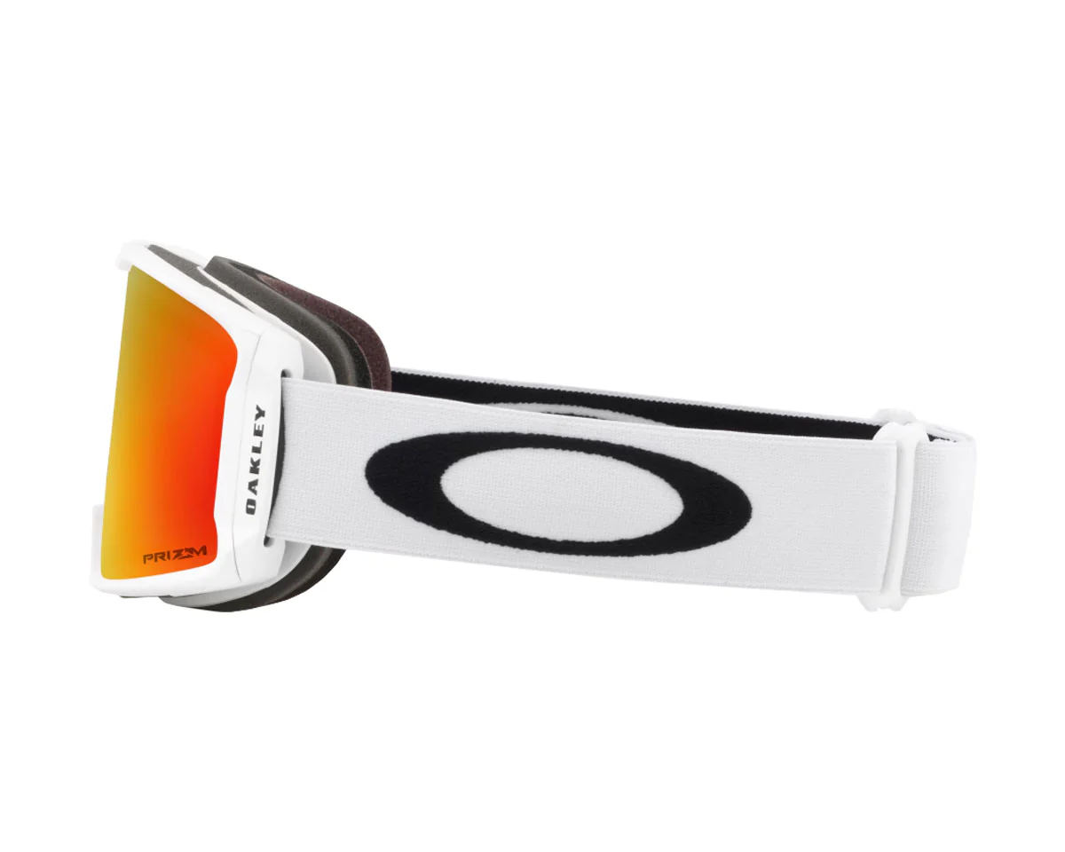 Oakley Line Miner M Goggle Matte White/Prizm Snow Torch Iridium 2026 - Image 2