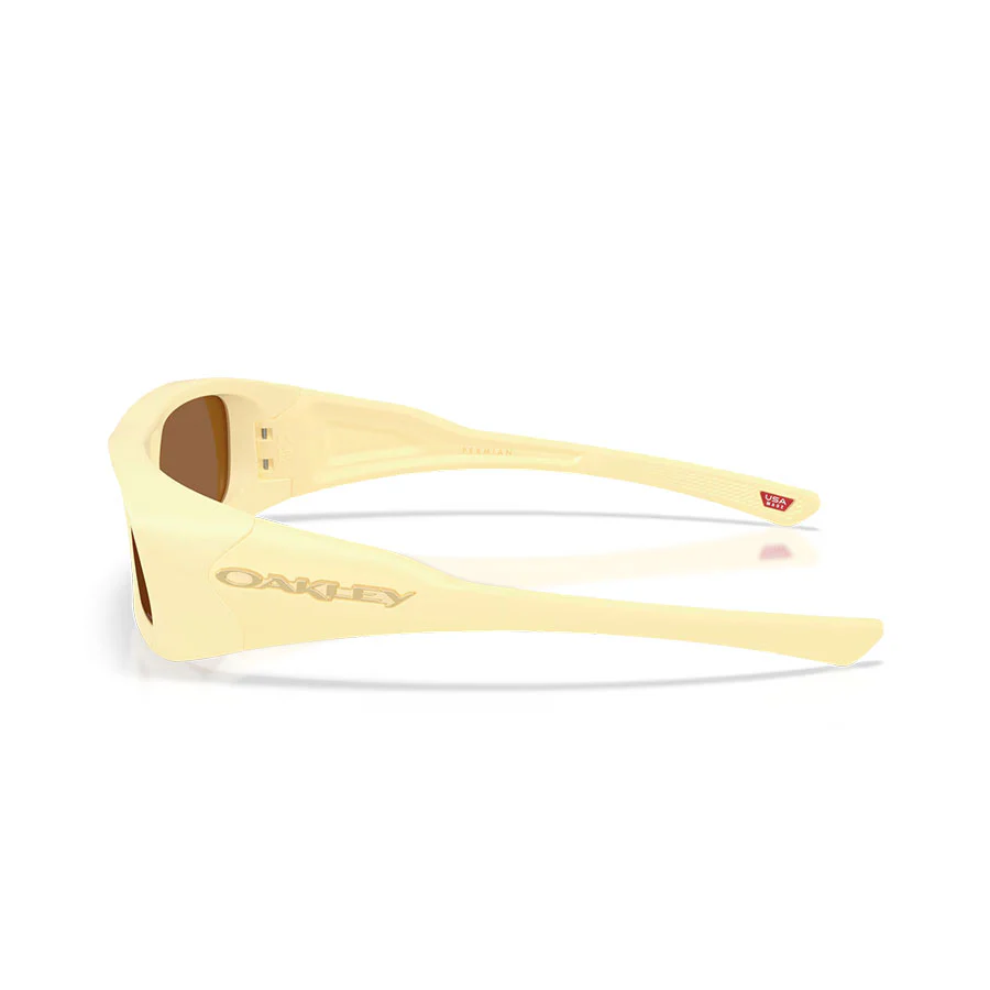 Oakley Permian Sunglasses Mt Yellow Milksshake/Prizm Bronze - Image 2