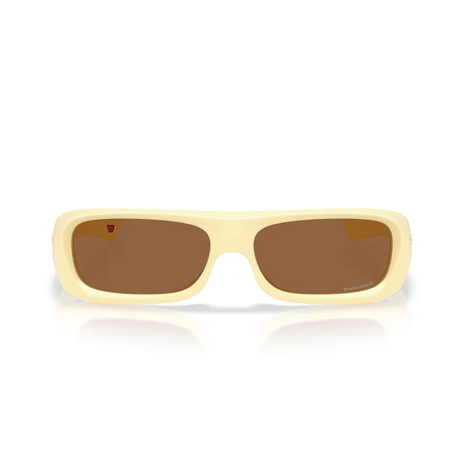 Oakley Permian Sunglasses Mt Yellow Milksshake/Prizm Bronze - Image 3