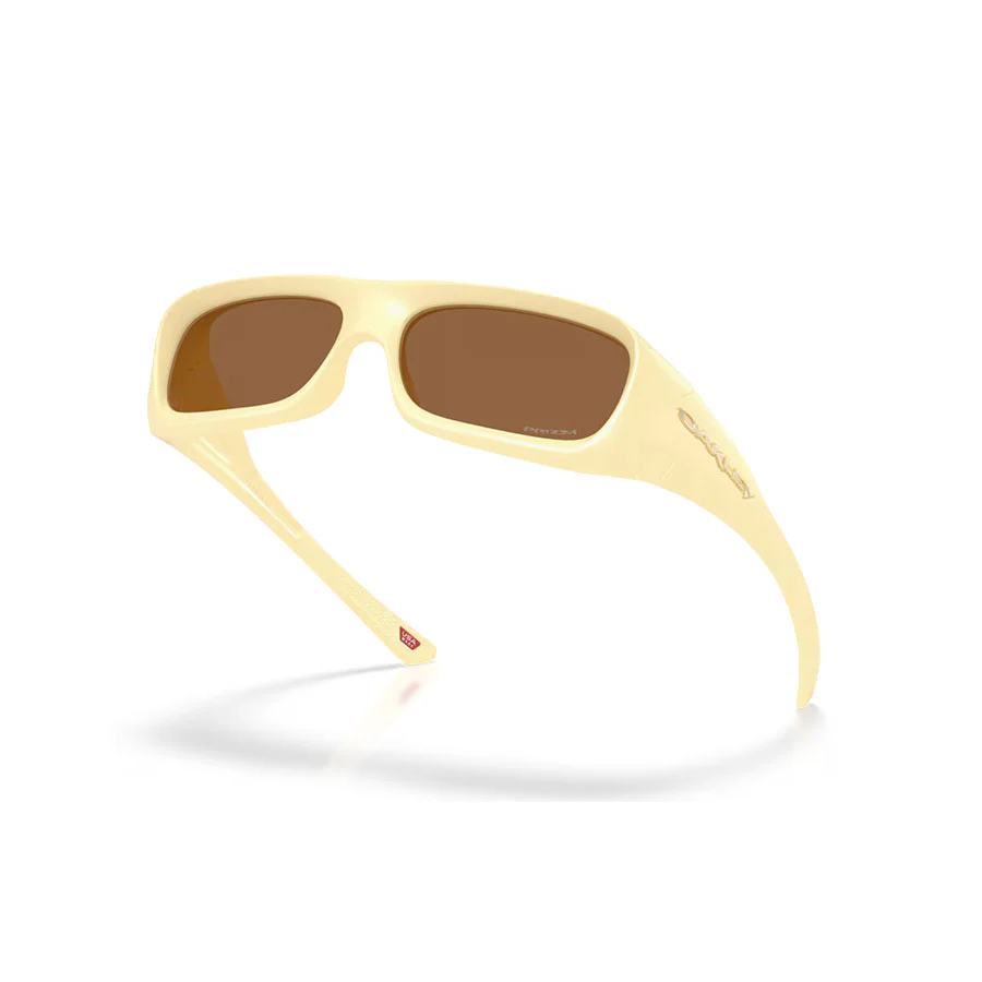 Oakley Permian Sunglasses Mt Yellow Milksshake/Prizm Bronze - Image 4