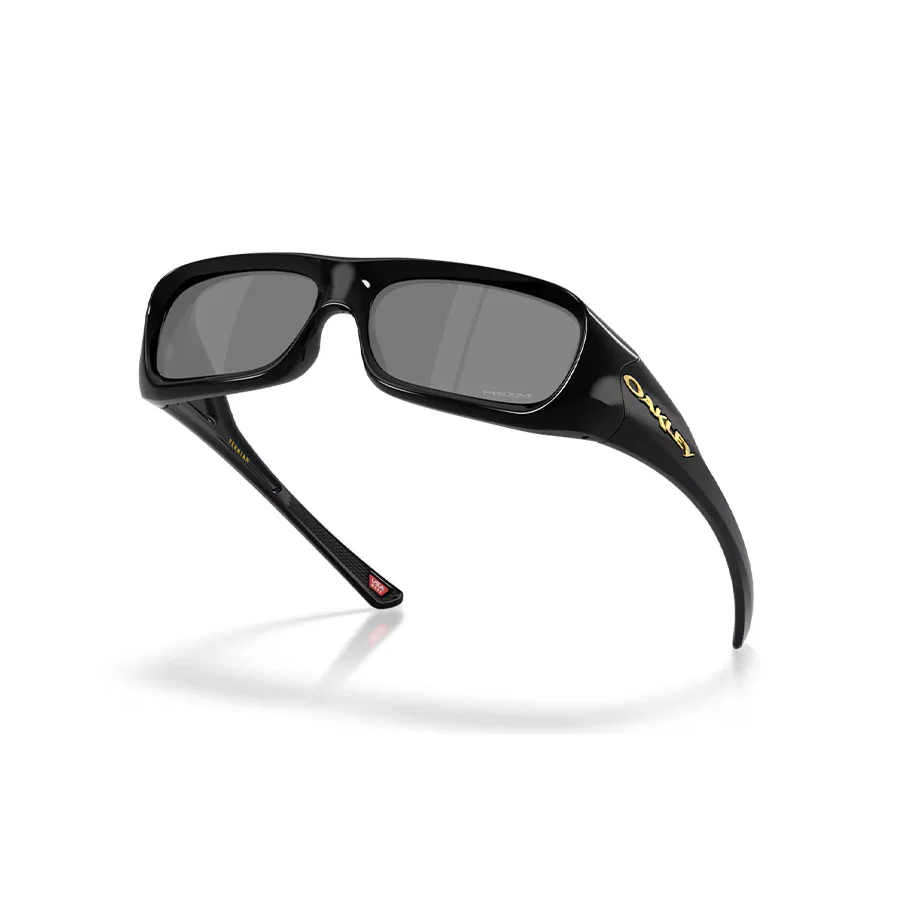 Oakley Permian Sunglasses Polished Black/Prizm Black - Image 4