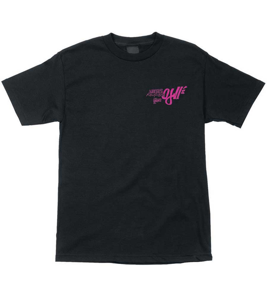 OJ's Natas Goodnight Be Safe T-shirt - Black
