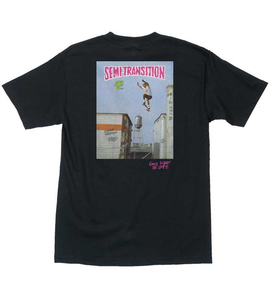 OJ's Natas Goodnight Be Safe T-shirt - Black - Image 2