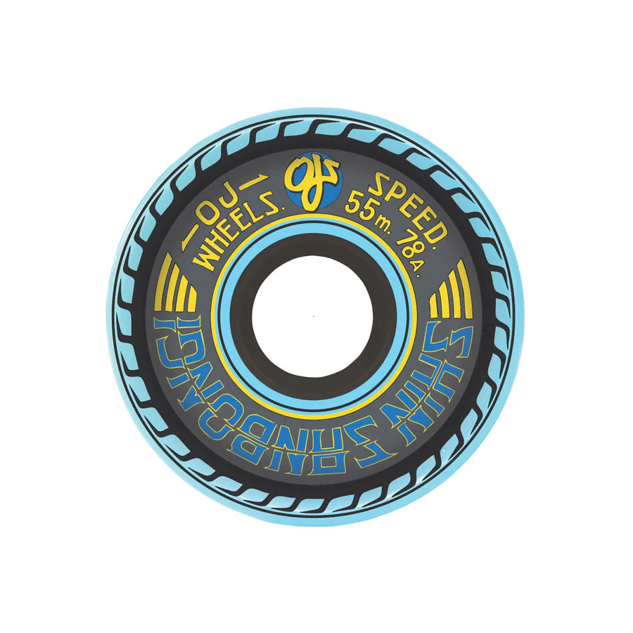 Ojs Wheels Shim Sanbongi Mini Super Juice Blue 78A 55mm