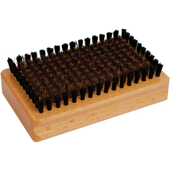 One Mfg Snowboard Wax Brass/Nylon Brush Combo 3"x5"