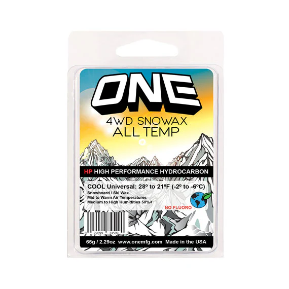 One Mfg Wax 4WD All Temp -2 to -6C 165g