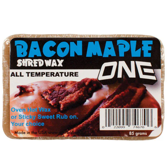 One Mfg Wax Maple Bacon Bar All Temp 65g