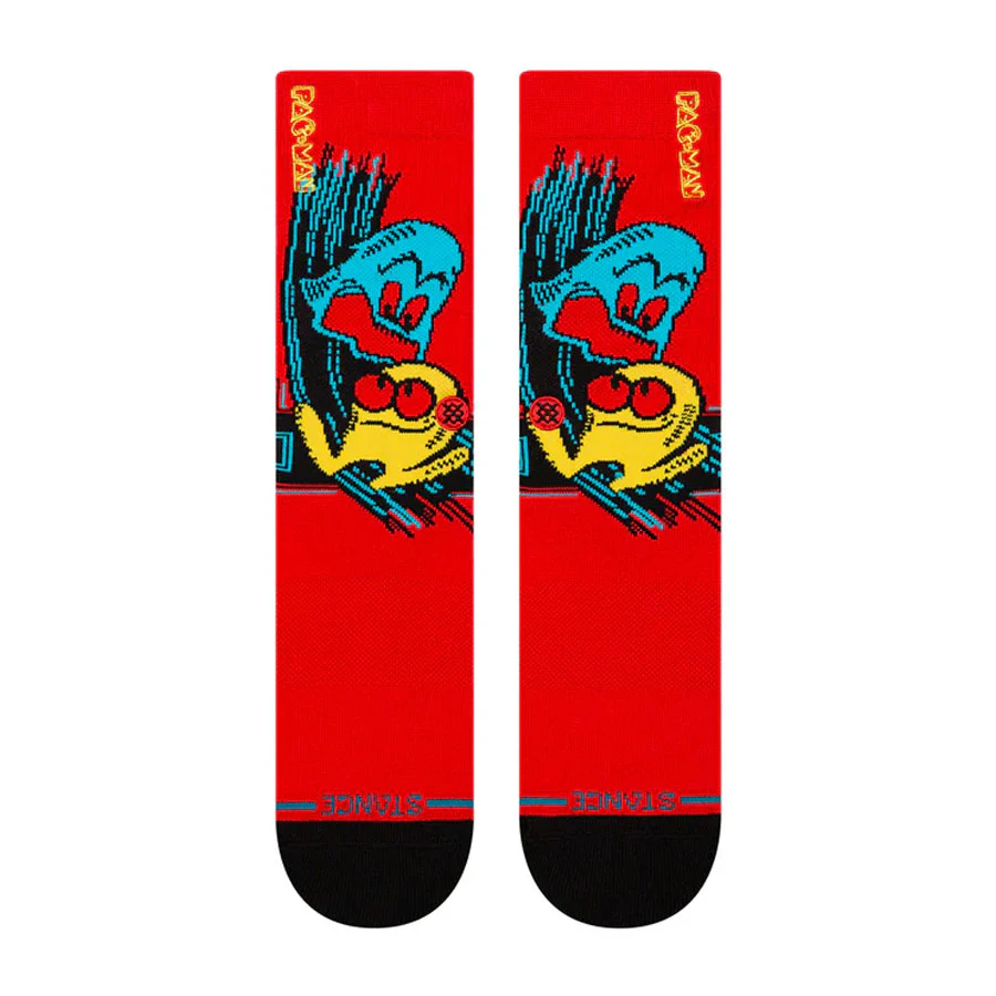 Stance X Pac-Man Waka Waka Waka Crew Socks - Image 2