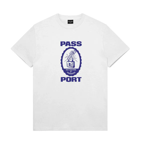 Passport Hercu~locks T-Shirt White