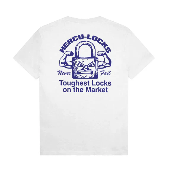 Passport Hercu~locks T-Shirt White - Image 2