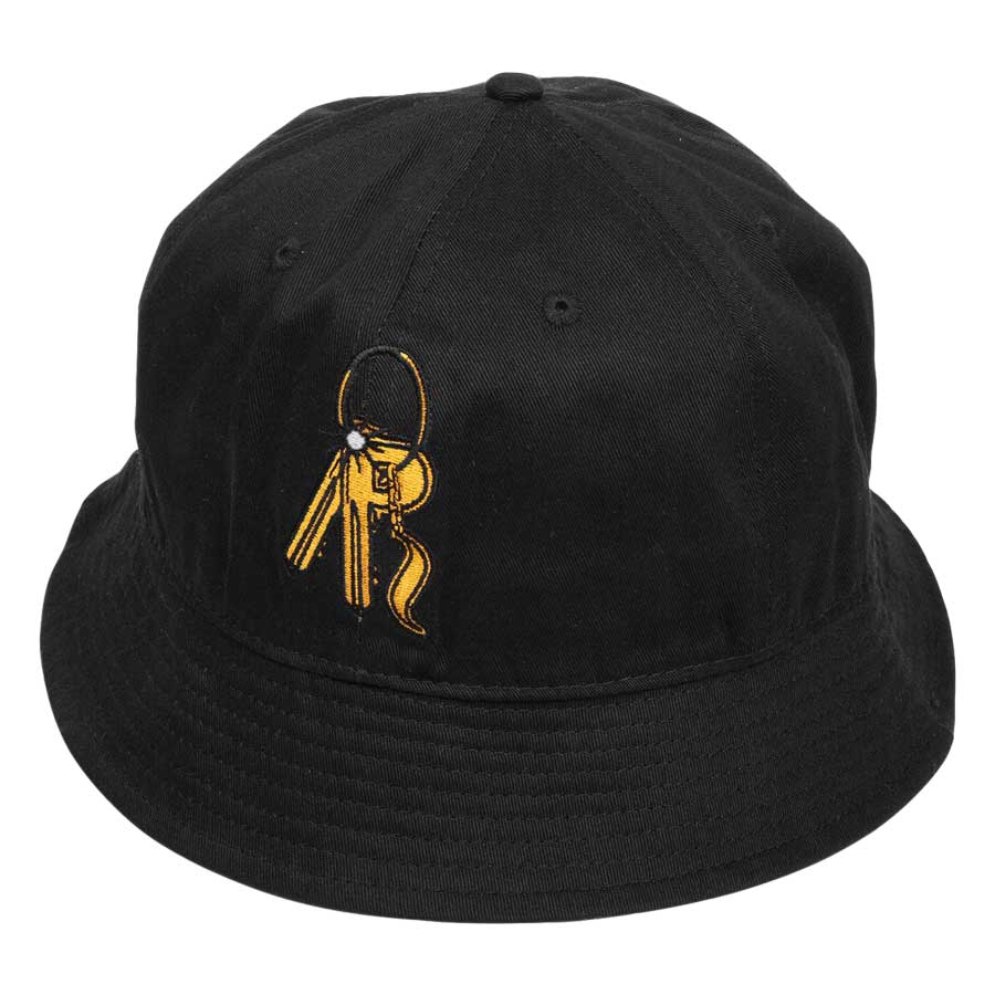 Passport Master Key 6-Panel Bucket Hat - Black