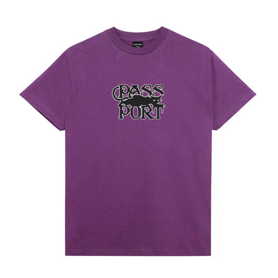 Passport Slinkin' T-Shirt Eggplant