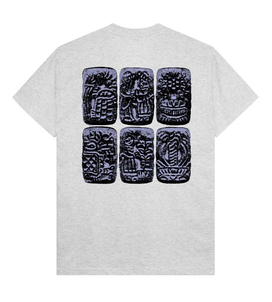 Pass-Port Spekulaas T-Shirt - Ash Heather - Image 2