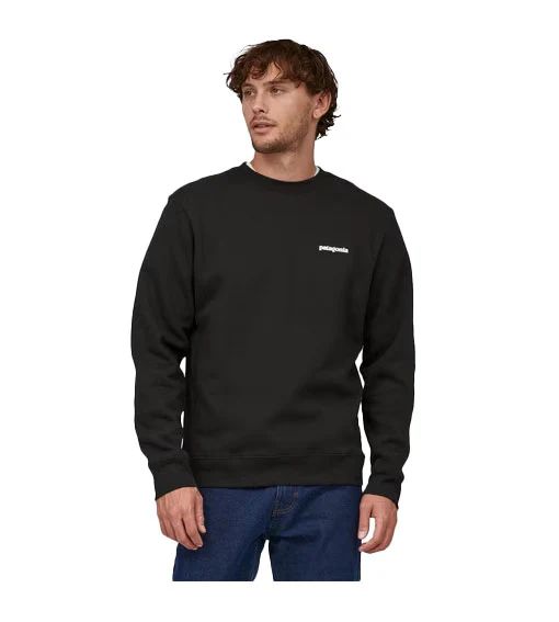 Patagoina P-6 Logo Uprisal Crew Sweatshirt Black 2024 - Image 2