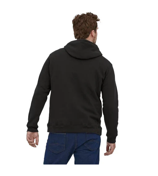 Patagonia P-6 Logo Uprisal Hoody Black 2024 - Image 3